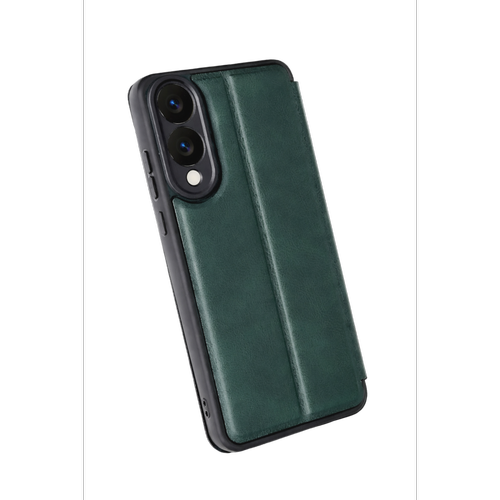 Galaxy S25 Edge Flip Cover - Koyu Ye�il
