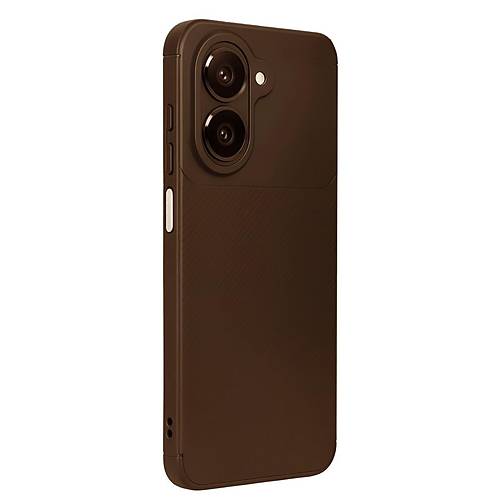 Galaxy A07 4G Auto Focus Karbon Kapak - Kahverengi