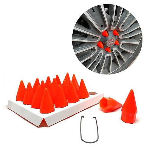 Sivri Mermi Bijon Kapa�� S�kme Aparatl� Turuncu 19mm