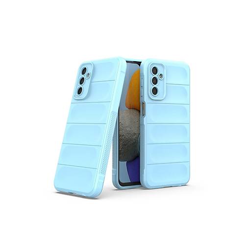 Galaxy M23 K�l�f Optimum Silikon - Sky Blue