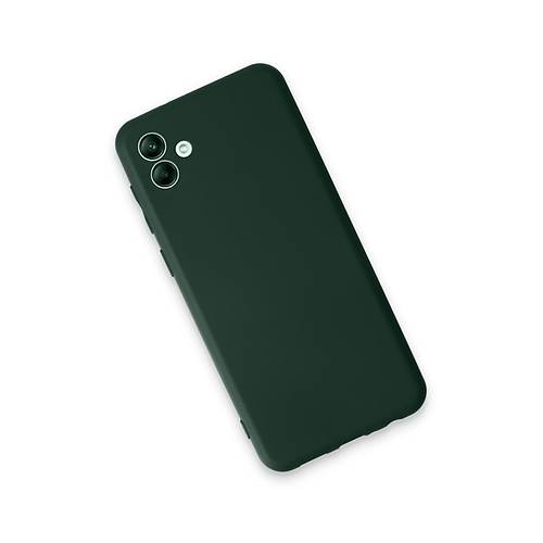 Galaxy A04E K�l�f First Silikon - Koyu Ye�il