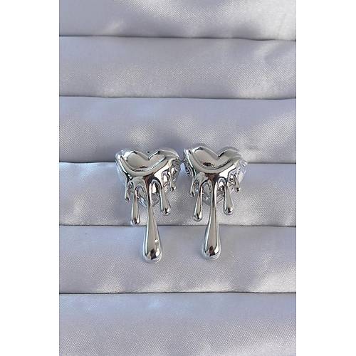 316L �elik G�m�� Renk Eriyen Kalp Tasar�ml� K�pe