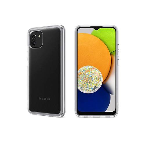 Galaxy A03 K�l�f L�x �effaf Silikon