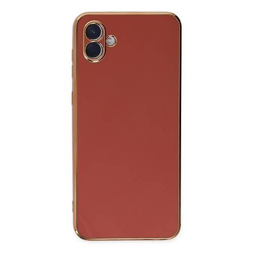 Galaxy A04 K�l�f Volet Silikon - K�rm�z�