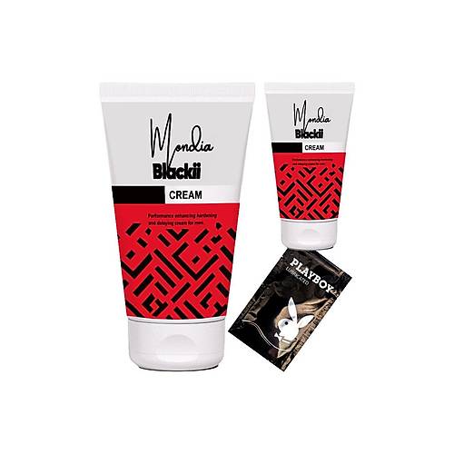 Blackii 2 Ad. Erkeklere �zel En Boy �ap Zaman Kat�l�k 3 farkl� �zellikli Penisinize Bak�m Krem + Jel
