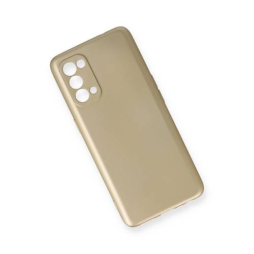 Reno 5 Pro K�l�f First Silikon - Gold