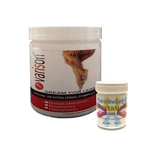 Varison Varicose Vein Defense Cream Diz Bacak Bak�m Kremi 200ml+50ml Ayak