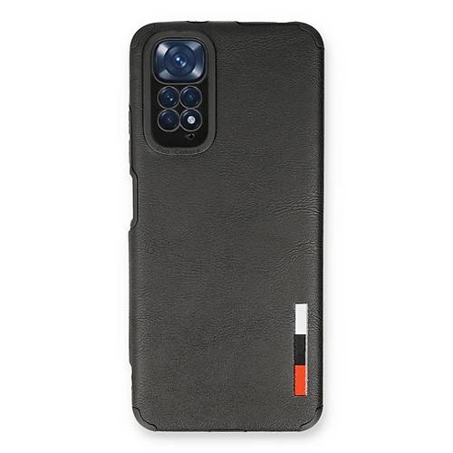 Redmi Note 11 K�l�f Loop Deri Silikon - Siyah