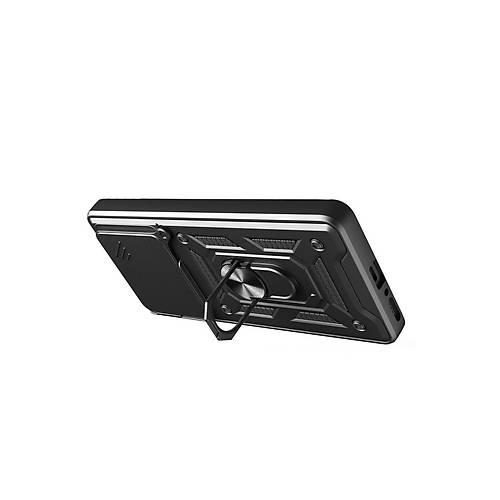 Redmi Note 14 4G Pars Lens Y�z�kl� Silikon - Siyah