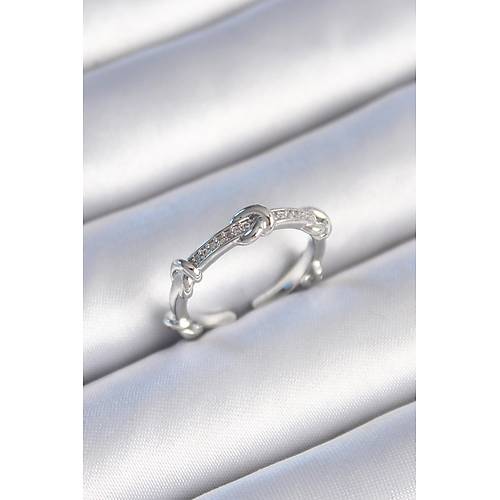 Pirin� G�m�� Renk Zirkon Ta�l� D���m Model Kad�n Y�z�k