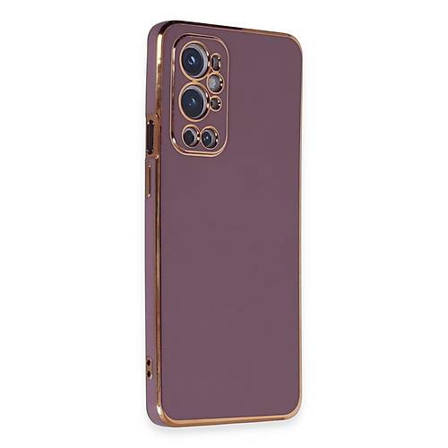 One Plus 9 Pro K�l�f Volet Silikon - Mor