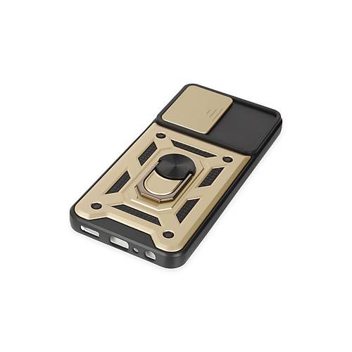 Galaxy A04S K�l�f Pars Lens Y�z�kl� Silikon - Gold