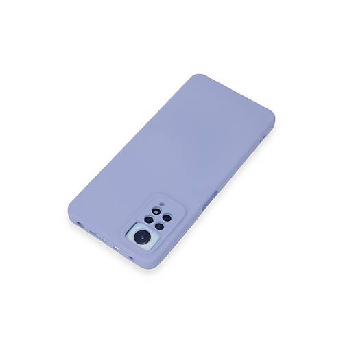 Redmi Note 12 Pro 4G K�l�f Nano i�i Kadife Silikon - Lila