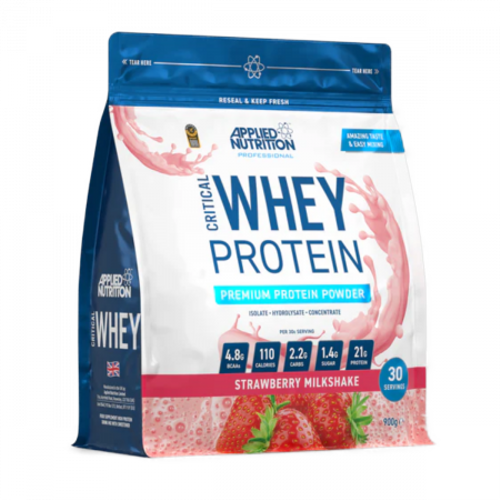 Critical Whey Protein Strawberry Milkshake 900 Gr