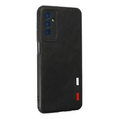Galaxy M13 K�l�f Loop Deri Silikon - Siyah