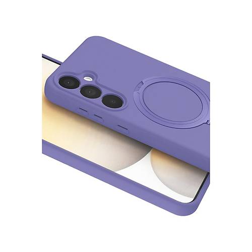 Galaxy A16 5G Regal Magsafe Standl� Kapak - Lila