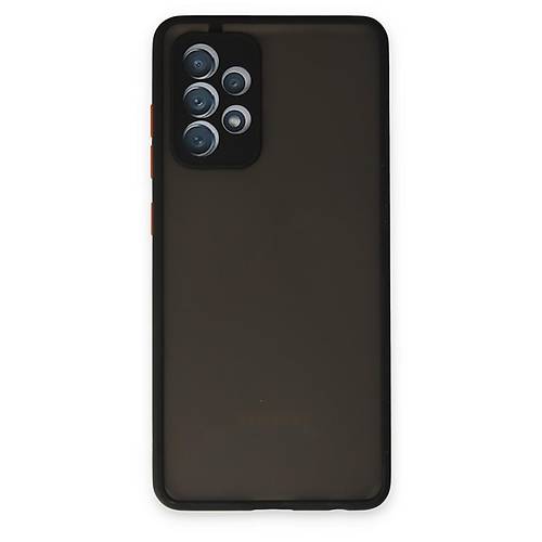 Galaxy A32 K�l�f Montreal Silikon Kapak - Siyah