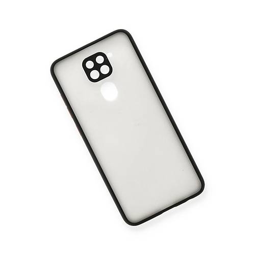 Redmi Note 9 K�l�f Montreal Silikon Kapak - Siyah