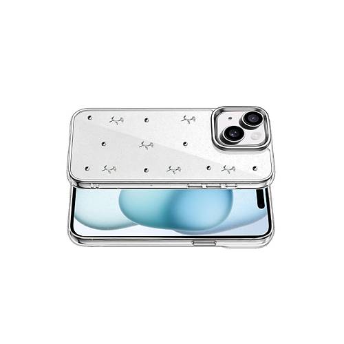 iPhone 15 Fiyonk Desenli Kapak - Desen 4