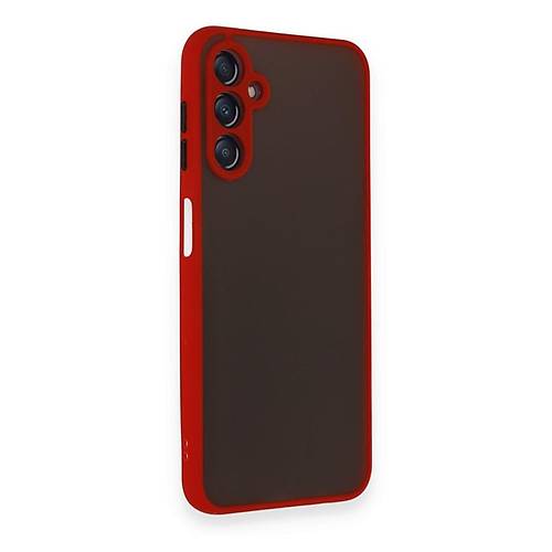 Galaxy A25 5G K�l�f Montreal Silikon Kapak - K�rm�z�