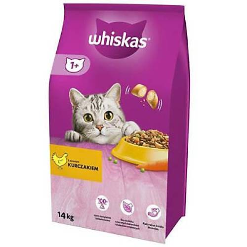 Tavuklu ve Sebzeli Yeti�kin Kedi Mamas� 14 Kg