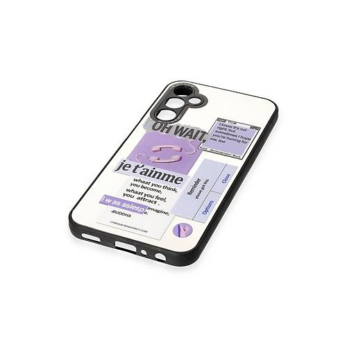 Galaxy A14 4G K�l�f Mirror Desenli Kapak - Mirror - 4