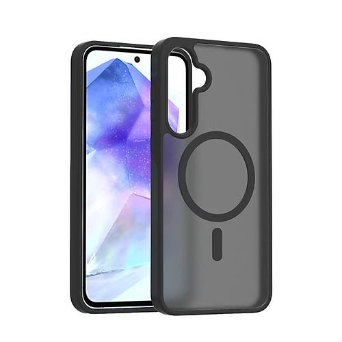 Galaxy A55 5G Jota Magsafe Kapak - Siyah