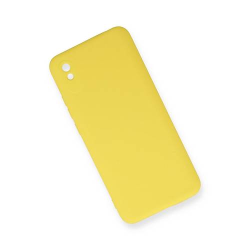 Redmi 9A K�l�f Nano i�i Kadife Silikon - Sar�