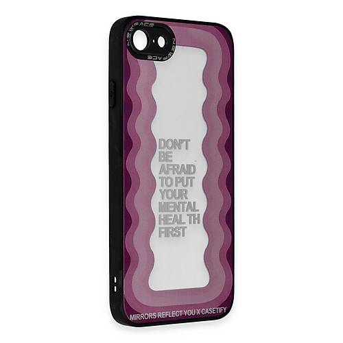 iPhone 7 K�l�f Mirror Desenli Kapak - Mirror - 11