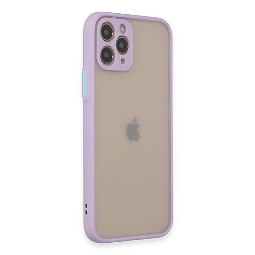 iPhone 11 Pro K�l�f Montreal Silikon Kapak - Mor