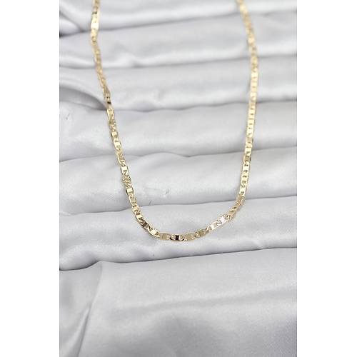 CM 14K Gold Renk Zincir Model 60 cm Kad�n Kolye