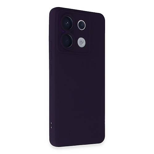 Redmi Note 13 Pro 5G K�l�f Nano i�i Kadife Silikon - Mor