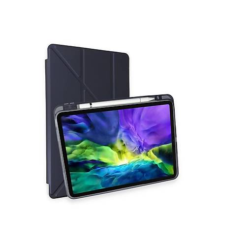 iPad Pro 11 (2018) K�l�f Kalemlikli Mars Tablet K�l�f� - Lacivert