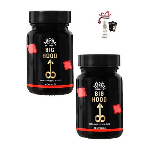 Int�m�fy Big Hood Erkekler ��in Destekleyici 30'lu x 2 ad+ Masaj Ya��