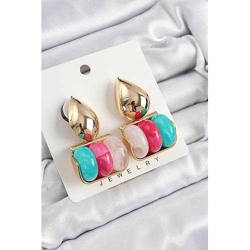 Pirin� Kar���k Renk Vintage Model Kad�n K�pe