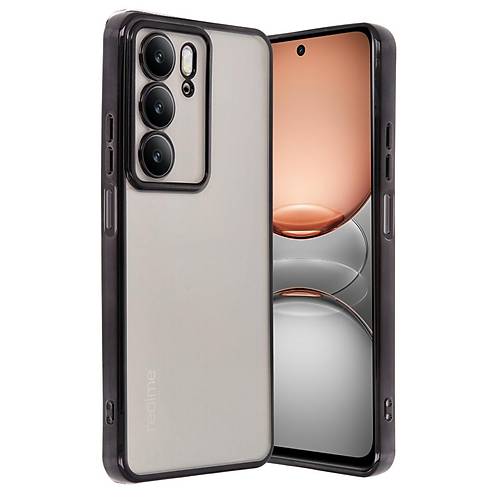 Realme C75 4G K�l�f Razer Lensli Silikon - Siyah