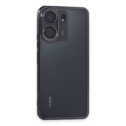 Redmi 13C K�l�f Razer Lensli Silikon - Mor