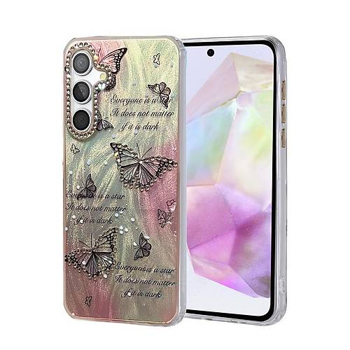 Galaxy A35 5G K�l�f Blade Aynal� Desenli Kapak - Desen 6