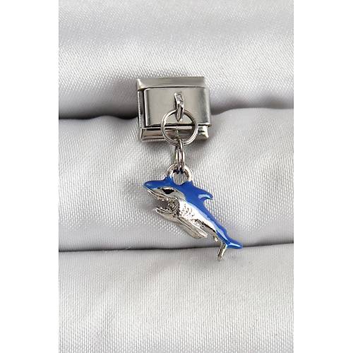 316L �elik Sallant�l� K�pekbal��� Model G�m�� Renk Nomination Charm