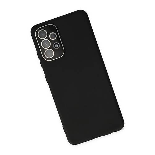 Galaxy A53 5G K�l�f Lansman Glass Kapak - Siyah
