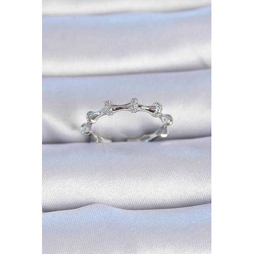 Pirin� G�m�� Renk Zirkon Ta�l� Kad�n Y�z�k