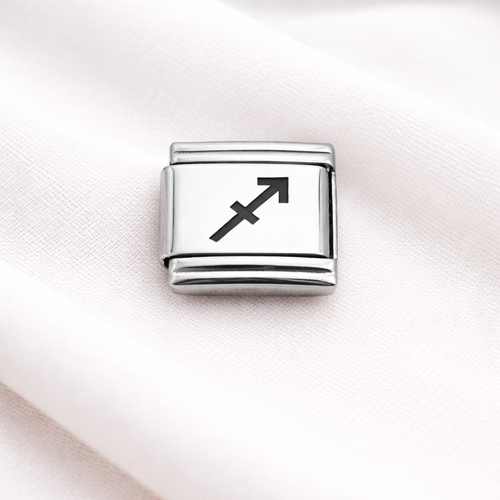 �elik Charm Yay Burcu | Paslanmaz �elik Bileklik Charm� | Bur� Temal� ��k Tak�