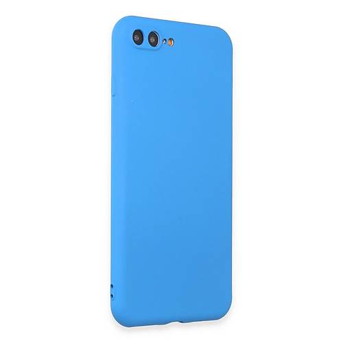 iPhone 7 Plus K�l�f First Silikon - Mavi