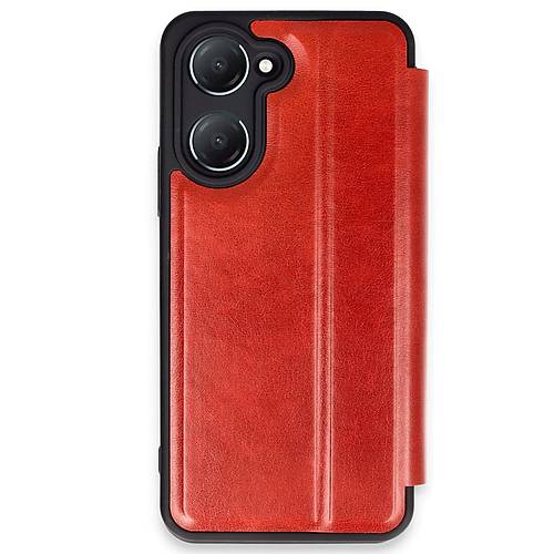 Y18 K�l�f Flip Cover - K�rm�z�
