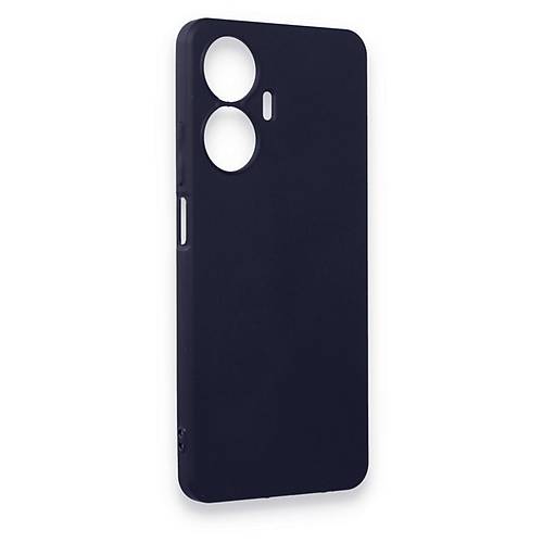 Realme C55 K�l�f First Silikon - Lacivert