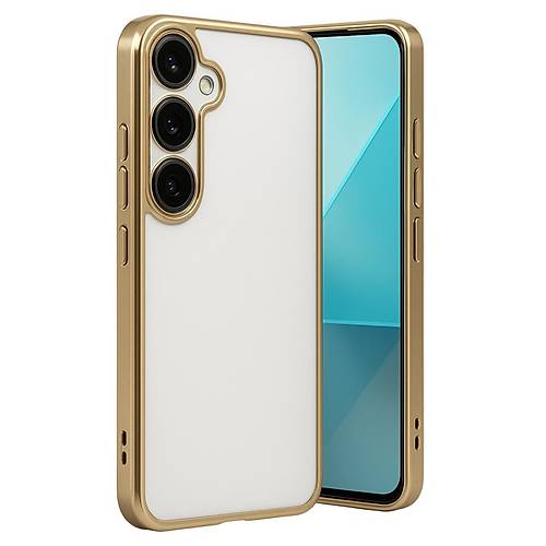 Galaxy A24 4G Prime K�l�f Razer Lensli Silikon - Gold