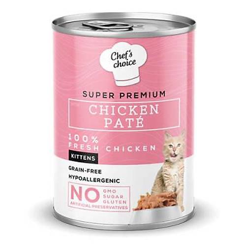 Pate Chicken Kitten Tavuklu Tah�ls�z Yavru Kedi Konservesi 24 Adet 400 Gr