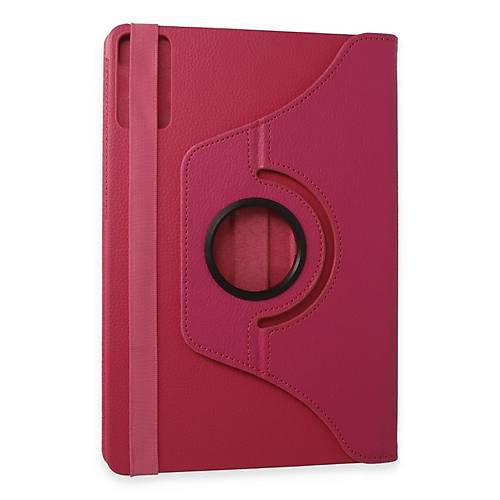 Redmi Pad SE K�l�f 360 Tablet Deri K�l�f - Pembe