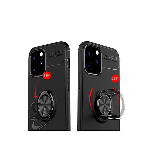 iPhone 12 K�l�f Range Y�z�kl� Silikon - K�rm�z�