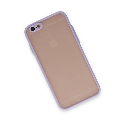 iPhone 6 K�l�f Montreal Silikon Kapak - Mor